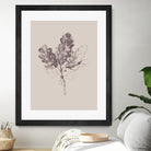 Botanica 3 by Design Fabrikken on GIANT ART - pink floral/still life, botanical, leaves