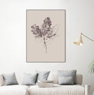Botanica 3 by Design Fabrikken on GIANT ART - pink floral/still life, botanical, leaves