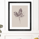 Botanica 3 by Design Fabrikken on GIANT ART - pink floral/still life, botanical, leaves