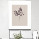 Botanica 3 by Design Fabrikken on GIANT ART - pink floral/still life, botanical, leaves