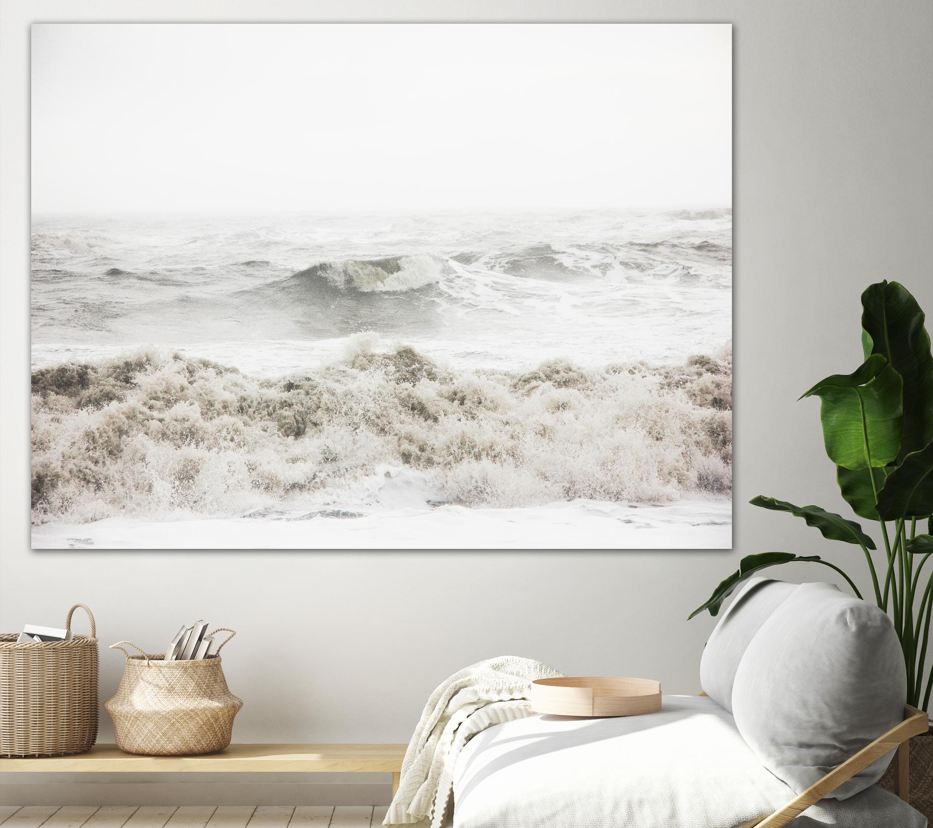 Breaking Waves by Design Fabrikken on GIANT ART - white coastal, landscapes, photography, ocean, waves