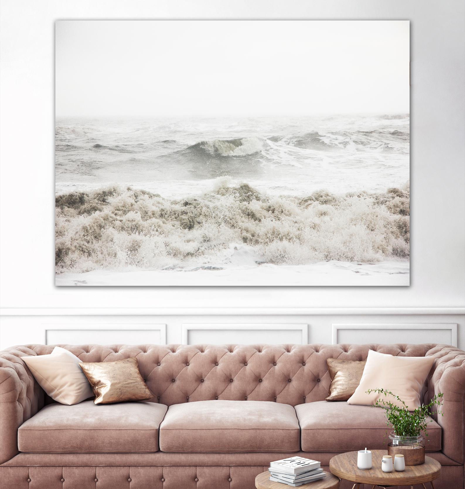 Breaking Waves by Design Fabrikken on GIANT ART - white coastal, landscapes, photography, ocean, waves