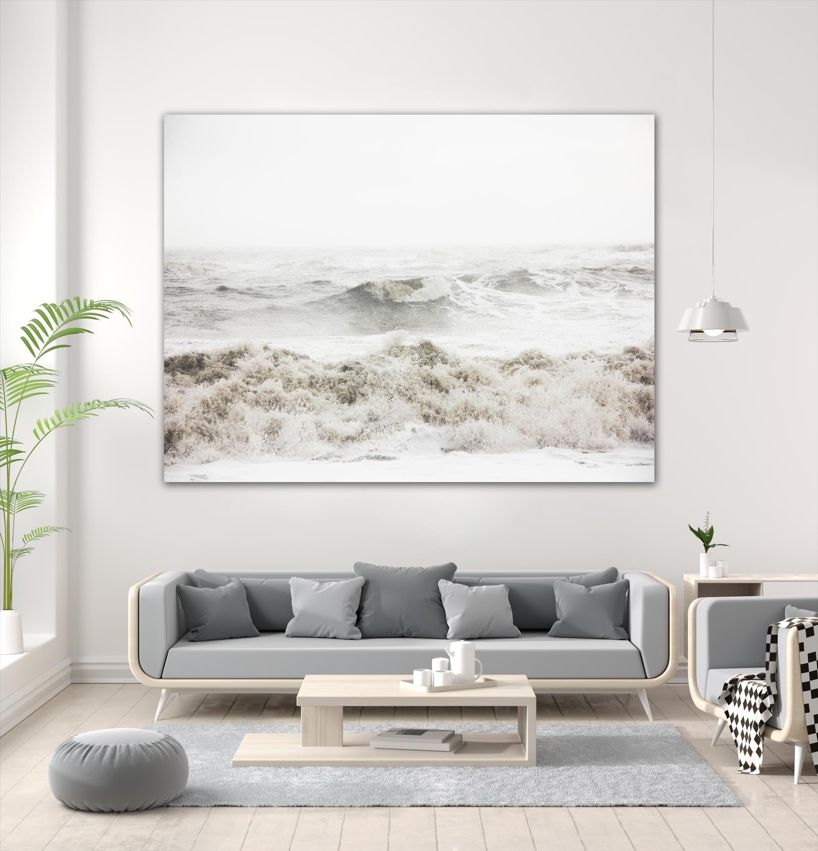 Breaking Waves by Design Fabrikken on GIANT ART - white coastal, landscapes, photography, ocean, waves