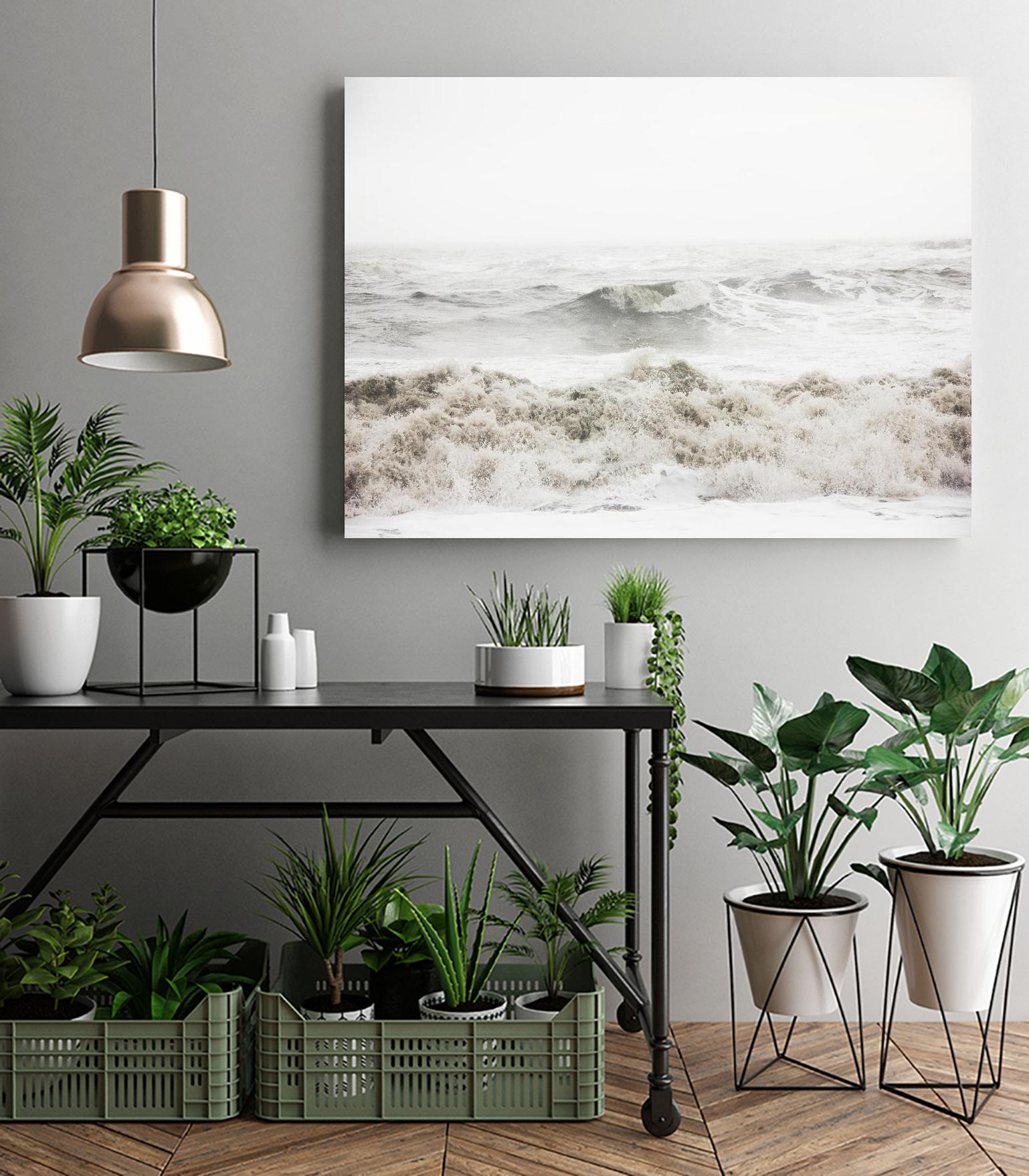 Breaking Waves by Design Fabrikken on GIANT ART - white coastal, landscapes, photography, ocean, waves