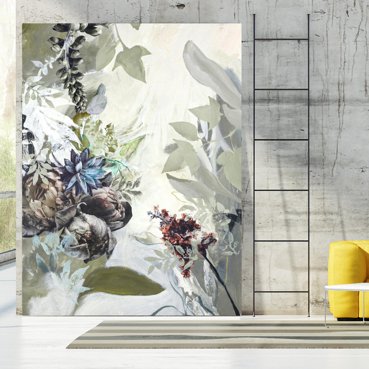 Green Garden by Design Fabrikken on GIANT ART - multi contemporary, floral/still life