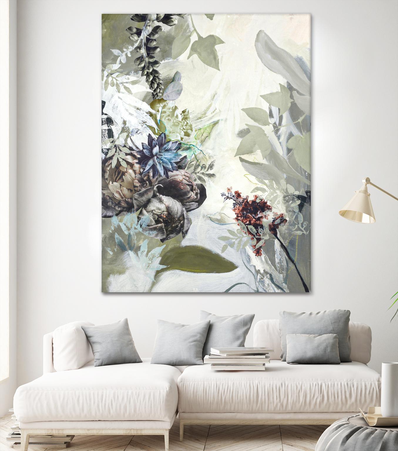 Green Garden by Design Fabrikken on GIANT ART - multi contemporary, floral/still life