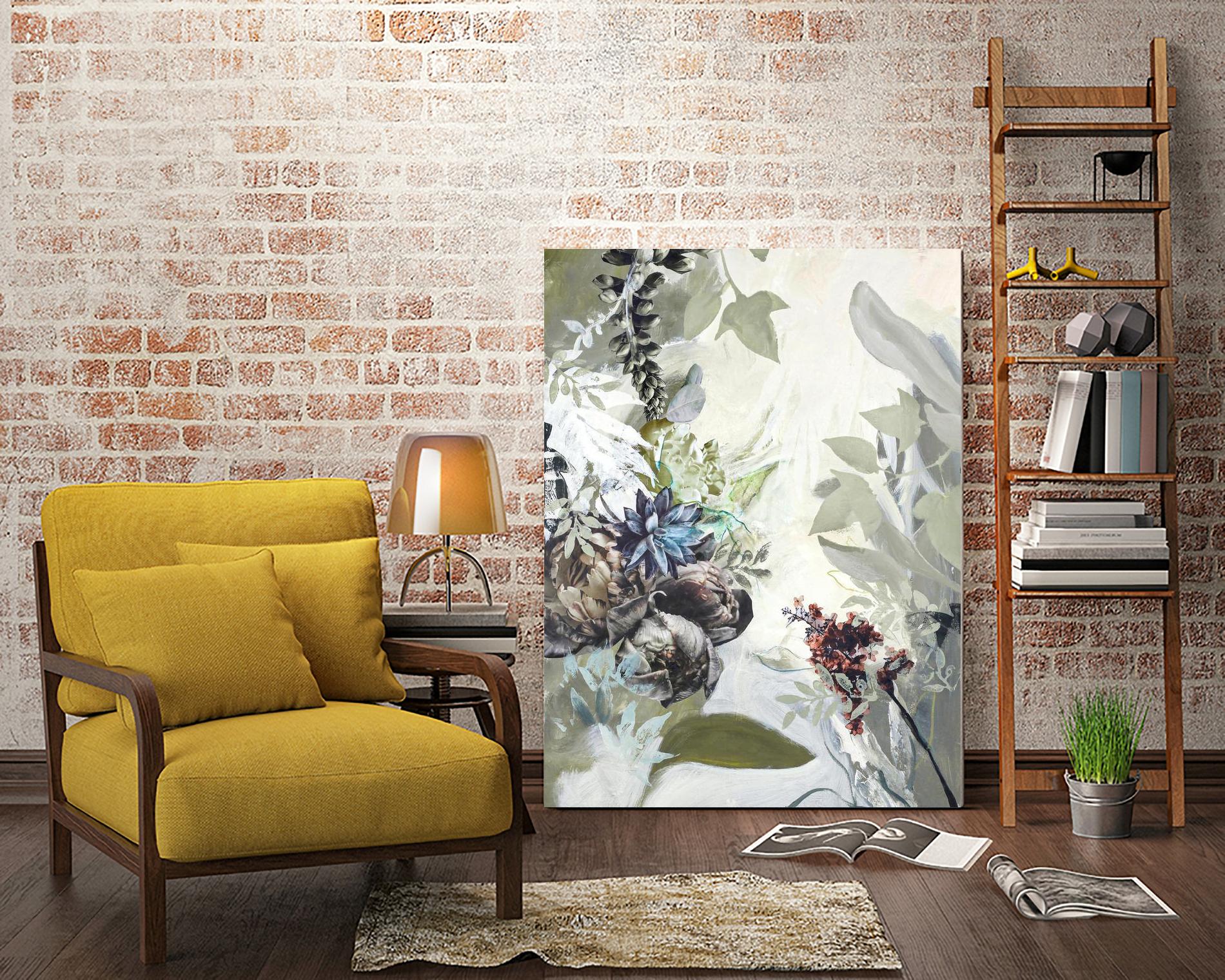 Green Garden by Design Fabrikken on GIANT ART - multi contemporary, floral/still life