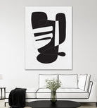 Graphical 4 by Design Fabrikken on GIANT ART - black,white abstracts, minimalist, line art