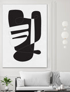 Graphical 4 by Design Fabrikken on GIANT ART - black,white abstracts, minimalist, line art
