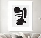 Graphical 4 by Design Fabrikken on GIANT ART - black,white abstracts, minimalist, line art