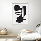 Graphical 4 by Design Fabrikken on GIANT ART - black,white abstracts, minimalist, line art