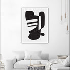 Graphical 4 by Design Fabrikken on GIANT ART - black,white abstracts, minimalist, line art