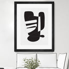 Graphical 4 by Design Fabrikken on GIANT ART - black,white abstracts, minimalist, line art