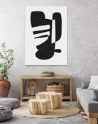 Graphical 4 by Design Fabrikken on GIANT ART - black,white abstracts, minimalist, line art