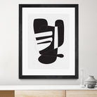 Graphical 4 by Design Fabrikken on GIANT ART - black,white abstracts, minimalist, line art
