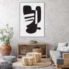 Graphical 4 by Design Fabrikken on GIANT ART - black,white abstracts, minimalist, line art