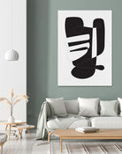 Graphical 4 by Design Fabrikken on GIANT ART - black,white abstracts, minimalist, line art