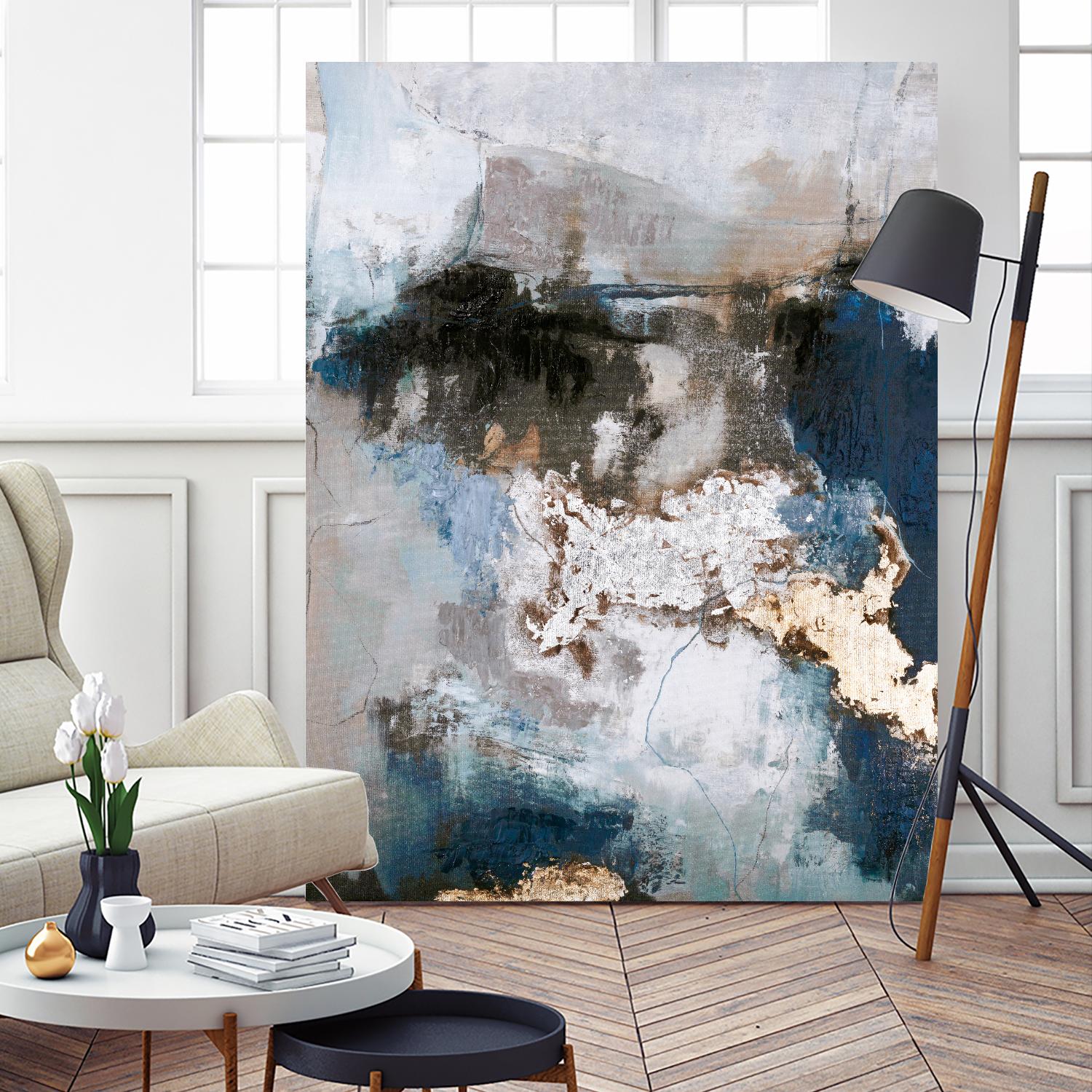Waterfall by Design Fabrikken on GIANT ART - multi abstracts