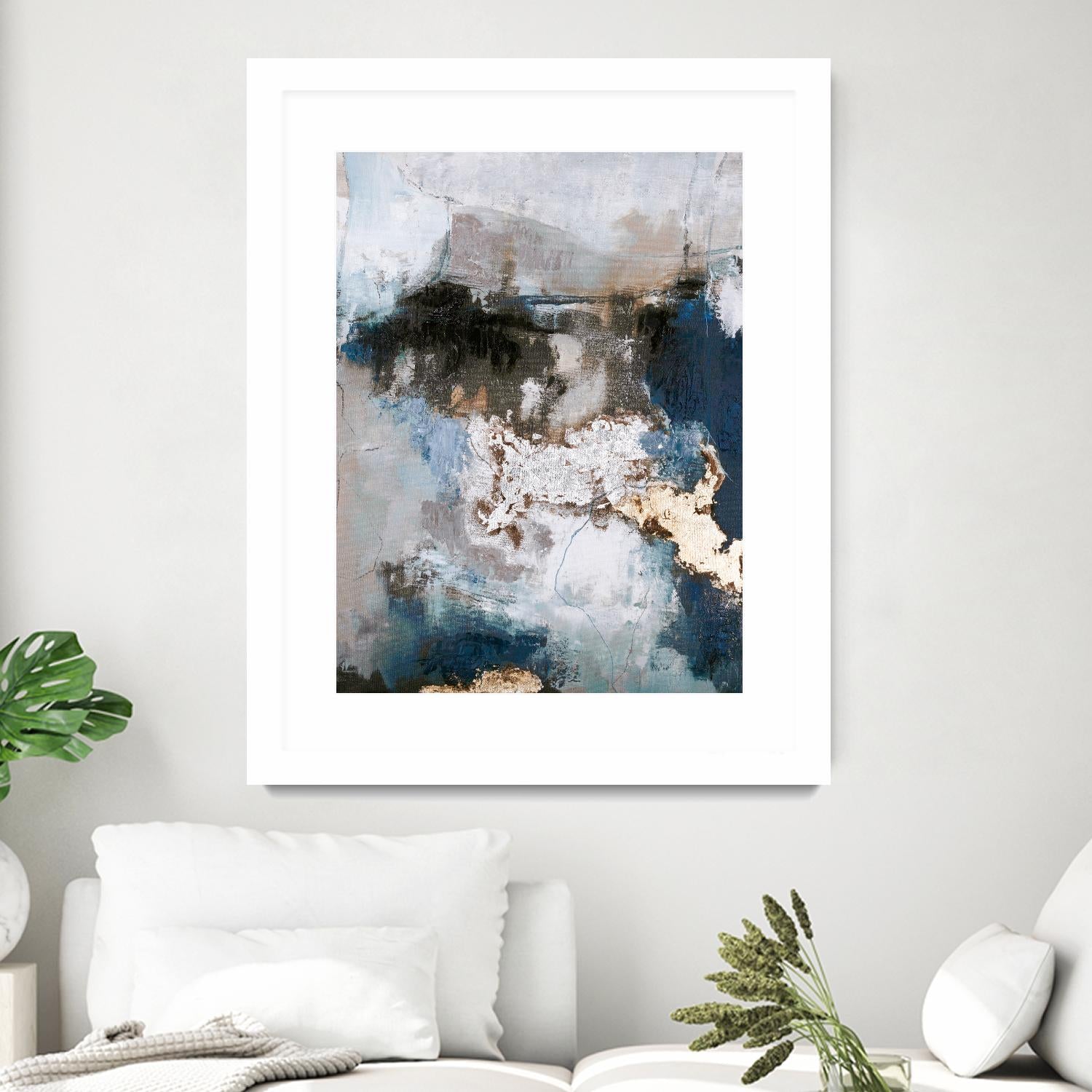 Waterfall by Design Fabrikken on GIANT ART - multi abstracts