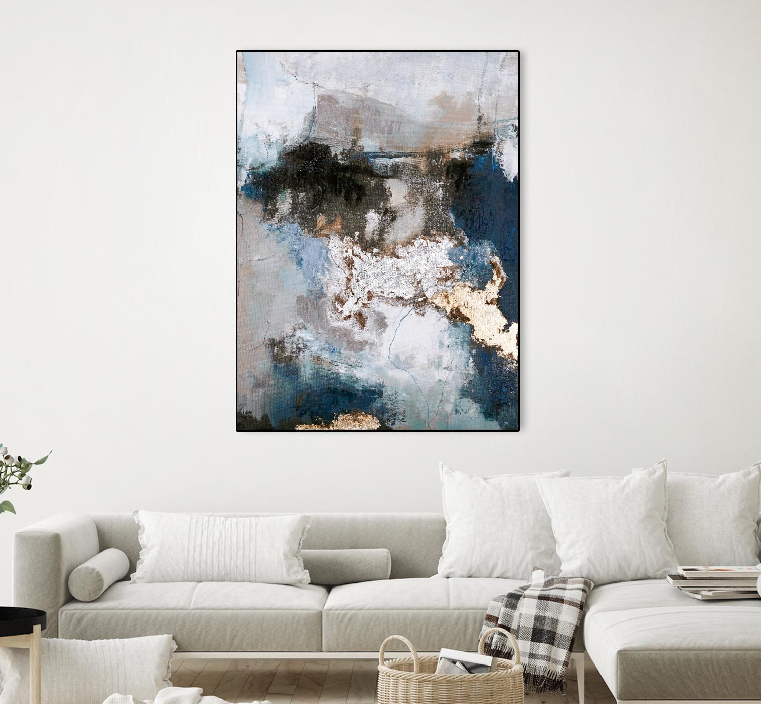 Waterfall by Design Fabrikken on GIANT ART - multi abstracts