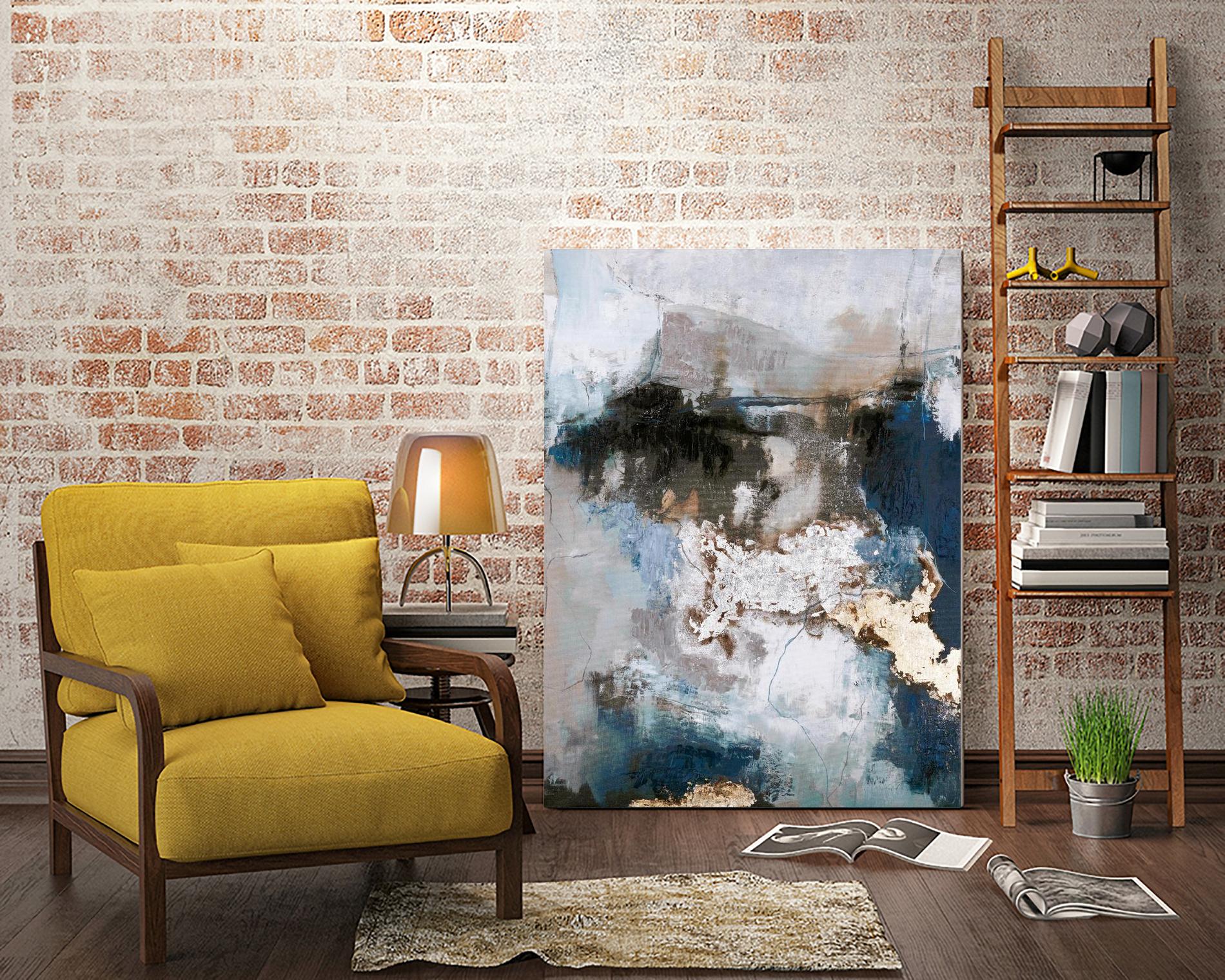 Waterfall by Design Fabrikken on GIANT ART - multi abstracts