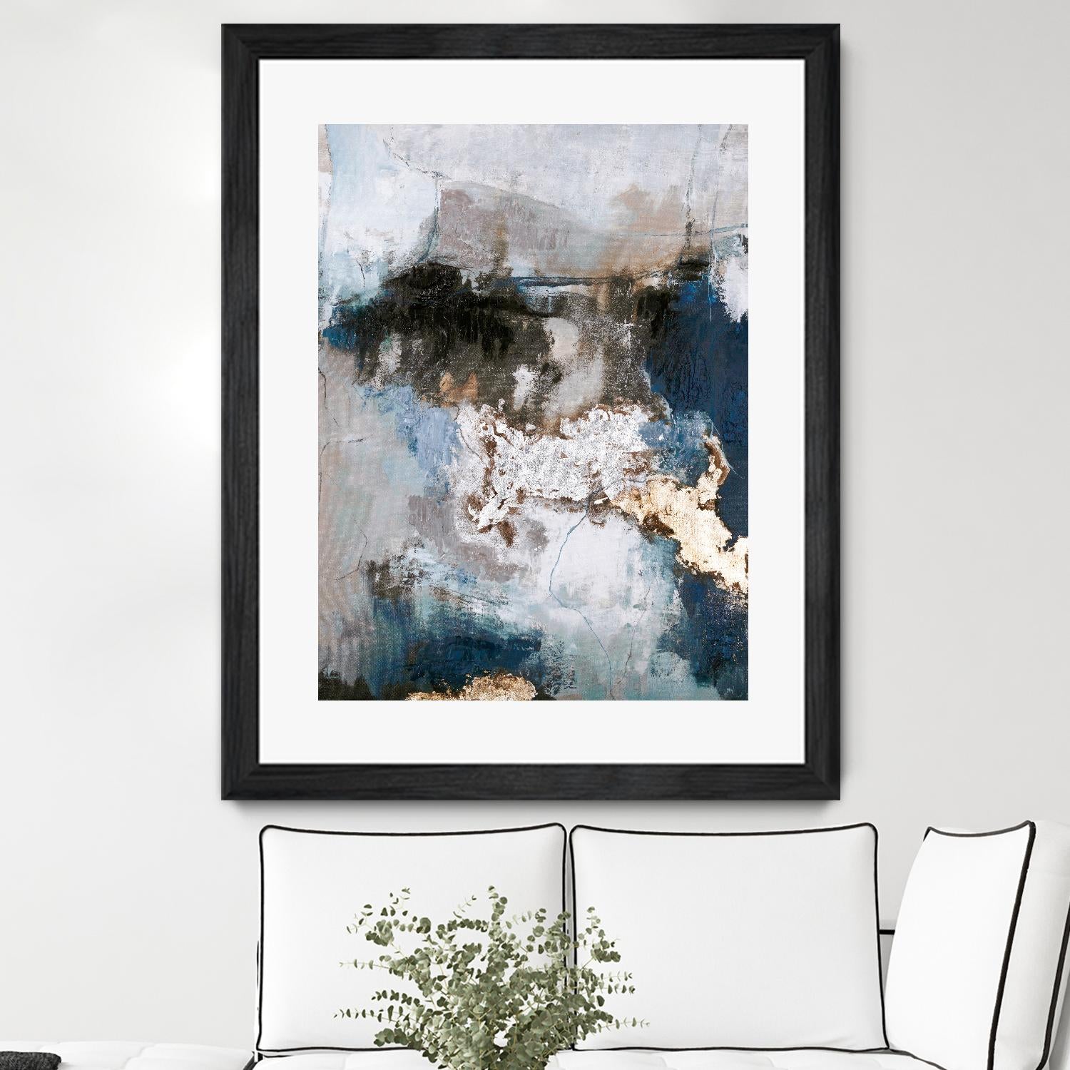Waterfall by Design Fabrikken on GIANT ART - multi abstracts