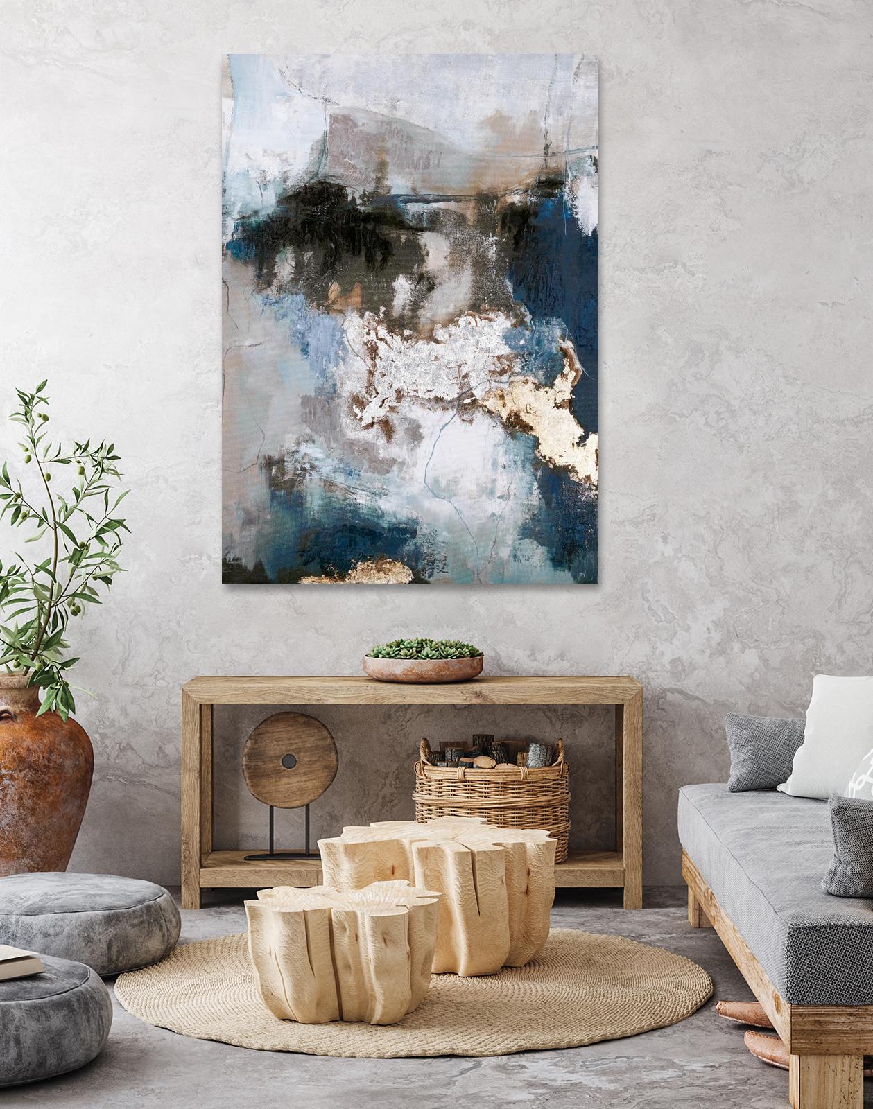 Waterfall by Design Fabrikken on GIANT ART - multi abstracts