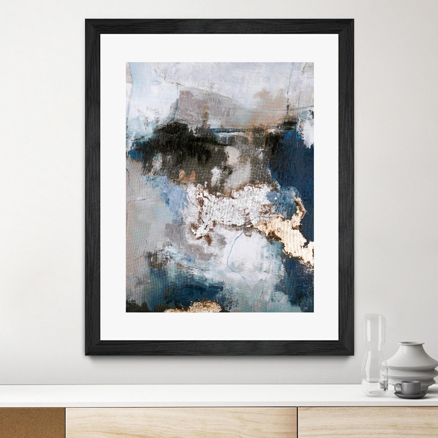 Waterfall by Design Fabrikken on GIANT ART - multi abstracts