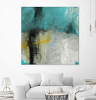 Into the Surf Two by Michelle Oppenheimer on GIANT ART - yellow abstract