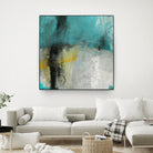 Into the Surf Two by Michelle Oppenheimer on GIANT ART - yellow abstract
