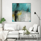 Into the Surf Two by Michelle Oppenheimer on GIANT ART - yellow abstract