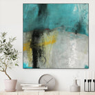 Into the Surf Two by Michelle Oppenheimer on GIANT ART - yellow abstract