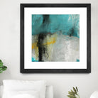Into the Surf Two by Michelle Oppenheimer on GIANT ART - yellow abstract