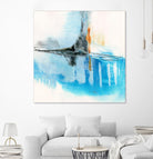 Never Grow Up 2 by Michelle Oppenheimer on GIANT ART - grey abstract