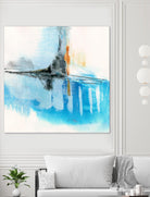 Never Grow Up 2 by Michelle Oppenheimer on GIANT ART - grey abstract