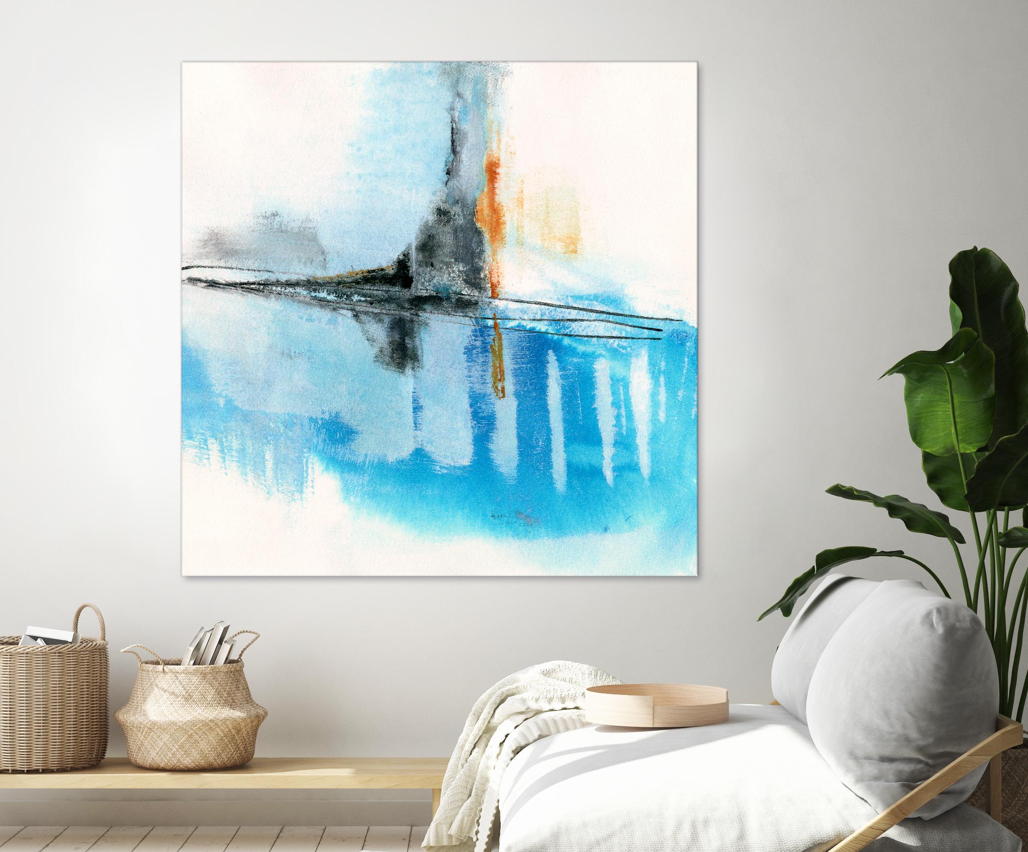 Never Grow Up 2 by Michelle Oppenheimer on GIANT ART - grey abstract