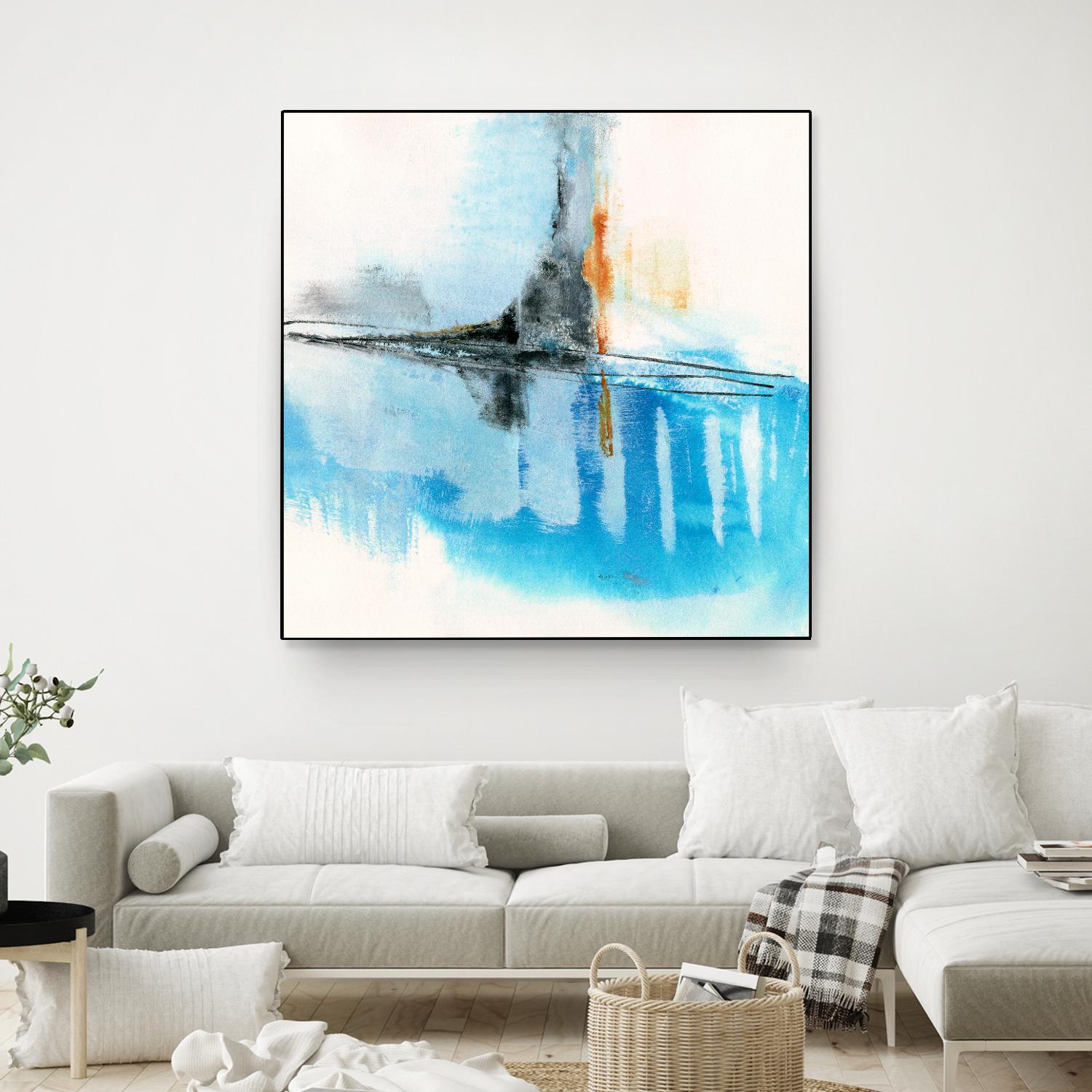 Never Grow Up 2 by Michelle Oppenheimer on GIANT ART - grey abstract