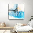 Never Grow Up 2 by Michelle Oppenheimer on GIANT ART - grey abstract