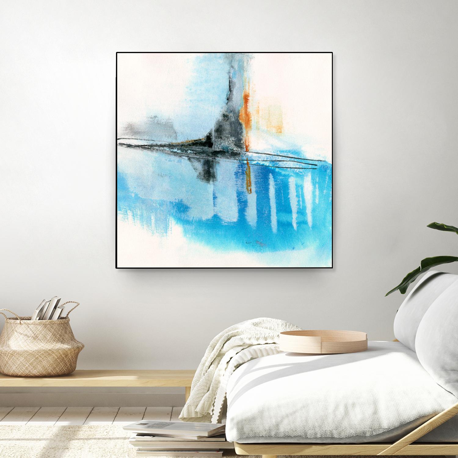 Never Grow Up 2 by Michelle Oppenheimer on GIANT ART - grey abstract