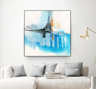 Never Grow Up 2 by Michelle Oppenheimer on GIANT ART - grey abstract