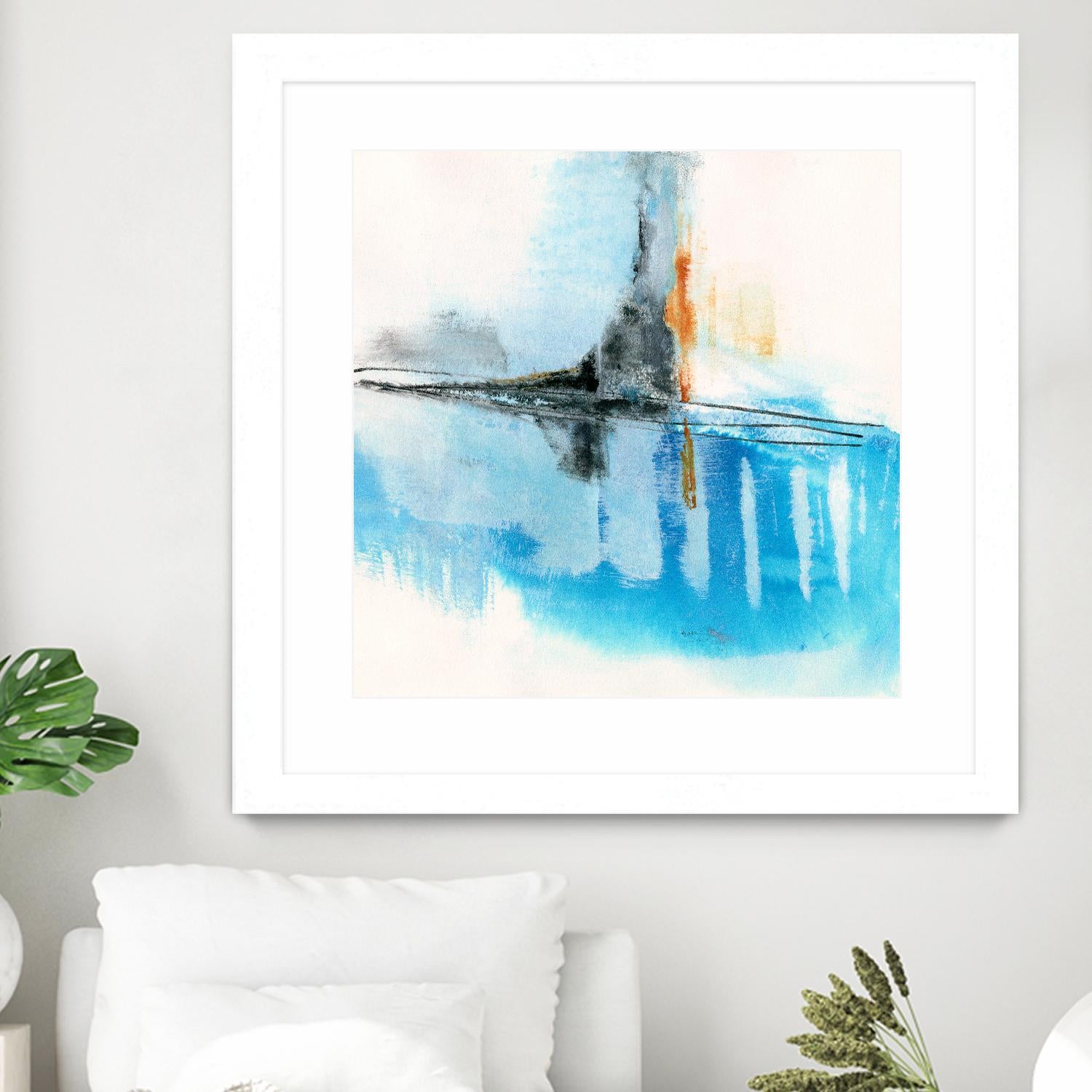 Never Grow Up 2 by Michelle Oppenheimer on GIANT ART - grey abstract