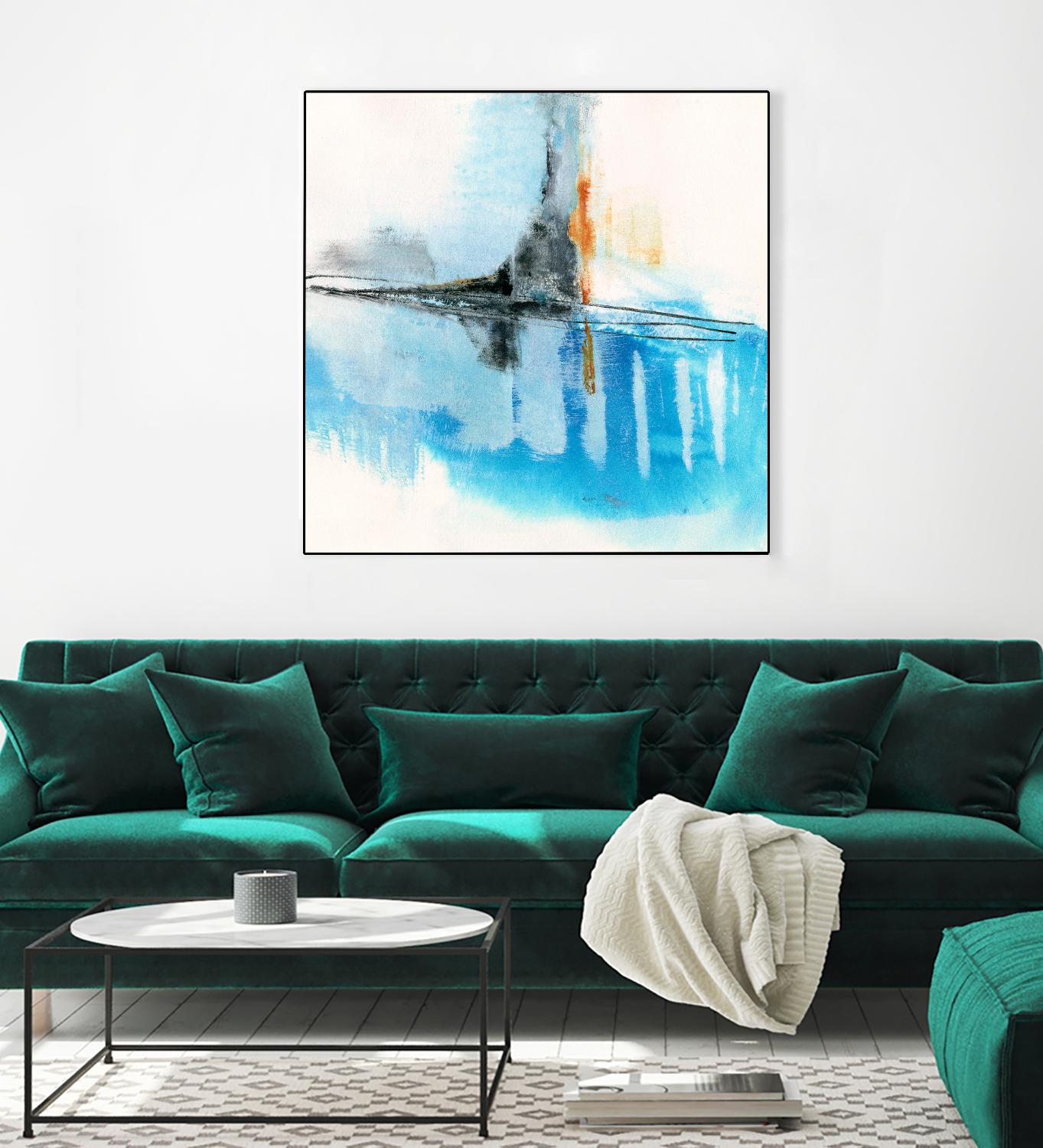 Never Grow Up 2 by Michelle Oppenheimer on GIANT ART - grey abstract