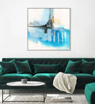 Never Grow Up 2 by Michelle Oppenheimer on GIANT ART - grey abstract