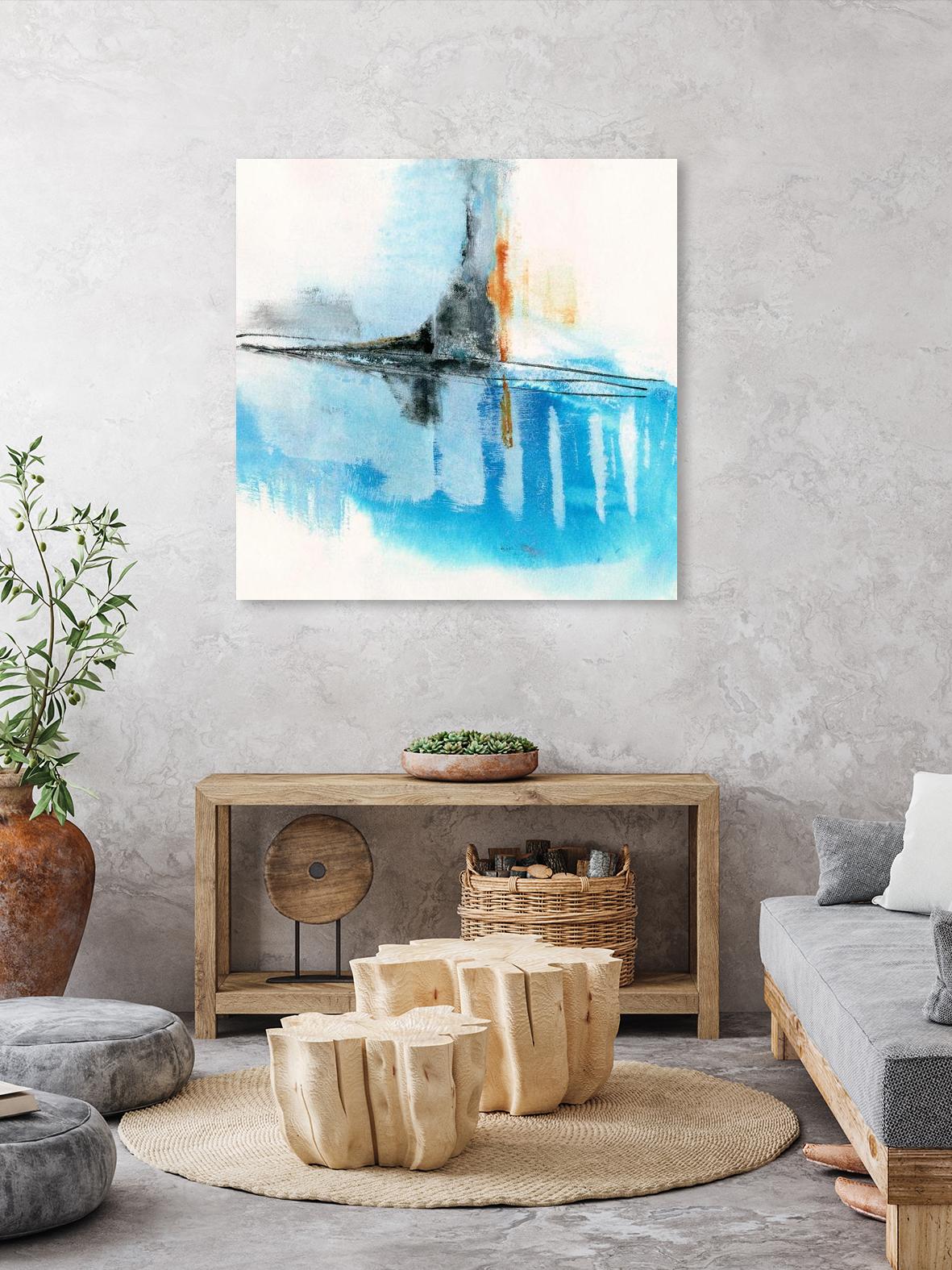 Never Grow Up 2 by Michelle Oppenheimer on GIANT ART - grey abstract