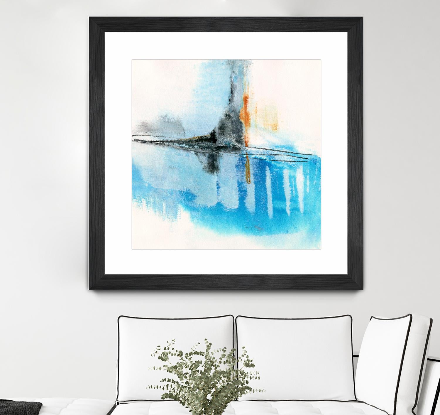 Never Grow Up 2 by Michelle Oppenheimer on GIANT ART - grey abstract