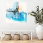 Never Grow Up 2 by Michelle Oppenheimer on GIANT ART - grey abstract