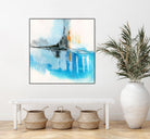 Never Grow Up 2 by Michelle Oppenheimer on GIANT ART - grey abstract