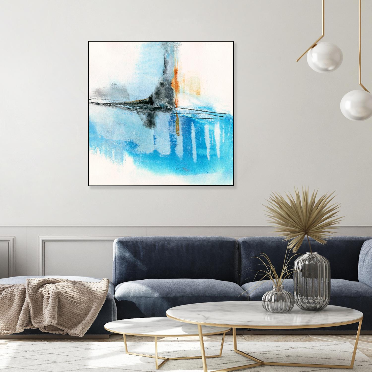 Never Grow Up 2 by Michelle Oppenheimer on GIANT ART - grey abstract