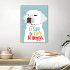 Be Silly, Kind and Honest by Ginger Oliphant on GIANT ART - multicolor animals; inspirational