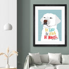 Be Silly, Kind and Honest by Ginger Oliphant on GIANT ART - multicolor animals; inspirational